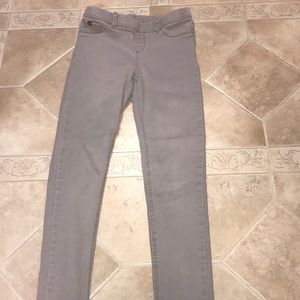 🔥Like New🔥Girls light gray jeggings